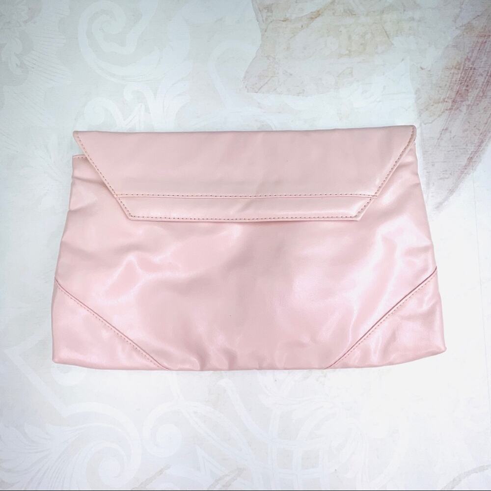 Soft Pink Clutch Optional Strap